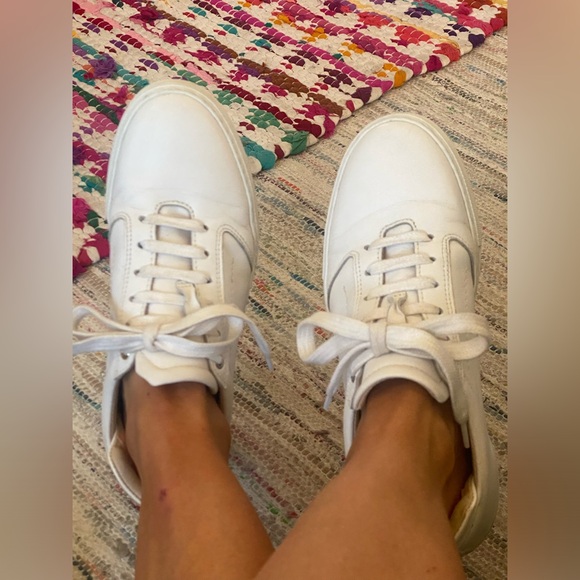 Want Les Essentiels Lalibela Leather sneakers lightly worn condition. Size 37 - Picture 7 of 12